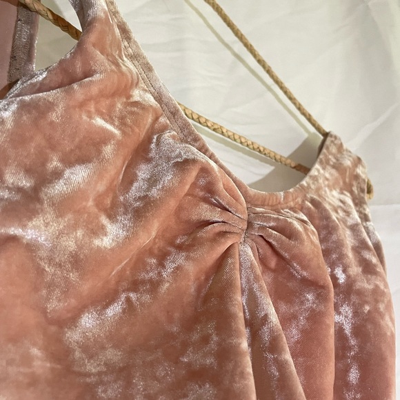 Lucky Leo Pink Velvet Leotard, ballet, contemporary - Picture 3 of 4